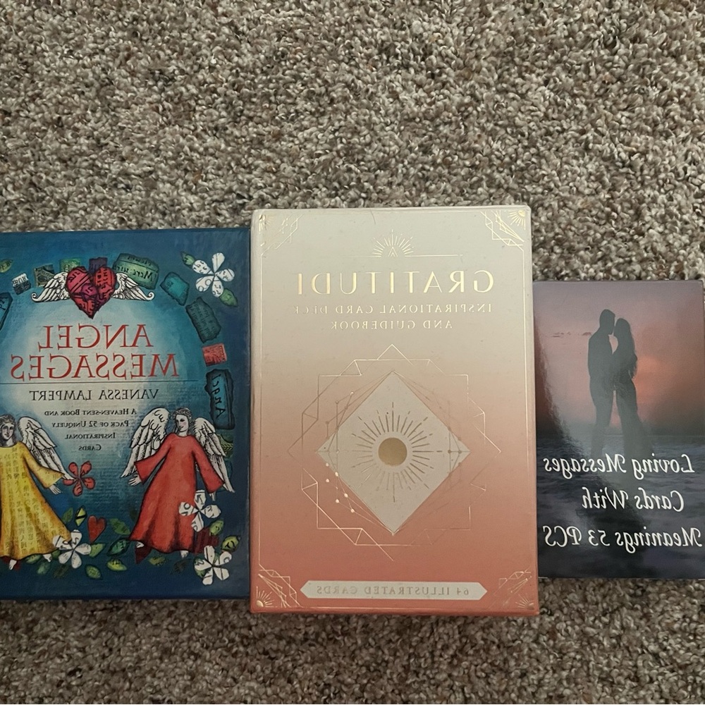 Gratitude and Angel Message Card Set